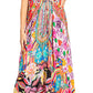 Sakkas Lizi 2025 Womens Maxi High-low Halter Handkerchief Long Dress Beach Party