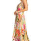 Sakkas Lizi 2025 Womens Maxi High-low Halter Handkerchief Long Dress Beach Party