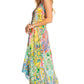Sakkas Lizi 2025 Womens Maxi High-low Halter Handkerchief Long Dress Beach Party