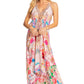 Sakkas Lizi 2025 Womens Maxi High-low Halter Handkerchief Long Dress Beach Party