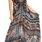 Sakkas Lizi 2025 Womens Maxi High-low Halter Handkerchief Long Dress Beach Party