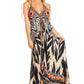 Sakkas Lizi 2025 Womens Maxi High-low Halter Handkerchief Long Dress Beach Party