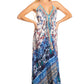Sakkas Lizi 2025 Womens Maxi High-low Halter Handkerchief Long Dress Beach Party