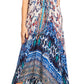 Sakkas Lizi 2025 Womens Maxi High-low Halter Handkerchief Long Dress Beach Party