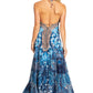 Sakkas Lizi 2025 Womens Maxi High-low Halter Handkerchief Long Dress Beach Party