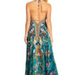 Sakkas Lizi 2025 Womens Maxi High-low Halter Handkerchief Long Dress Beach Party