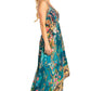 Sakkas Lizi 2025 Womens Maxi High-low Halter Handkerchief Long Dress Beach Party