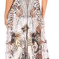 Sakkas Lizi Womens Maxi High-low Halter Handkerchief Long Dress Beach Party