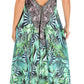 Sakkas Lizi Womens Maxi High-low Halter Handkerchief Long Dress Beach Party