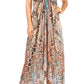 Sakkas Lizi Womens Maxi High-low Halter Handkerchief Long Dress Beach Party