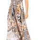 Sakkas Lizi Womens Maxi High-low Halter Handkerchief Long Dress Beach Party