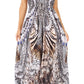 Sakkas Lizi Womens Maxi High-low Halter Handkerchief Long Dress Beach Party