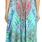 Sakkas Lizi Womens Maxi High-low Halter Handkerchief Long Dress Beach Party