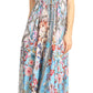 Sakkas Lizi Womens Maxi High-low Halter Handkerchief Long Dress Beach Party