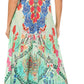 Sakkas Lizi Womens Maxi High-low Halter Handkerchief Long Dress Beach Party