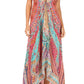 Sakkas Lizi Womens Maxi High-low Halter Handkerchief Long Dress Beach Party