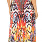 Sakkas Lizi Womens Maxi High-low Halter Handkerchief Long Dress Beach Party