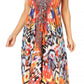 Sakkas Lizi Womens Maxi High-low Halter Handkerchief Long Dress Beach Party