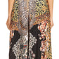 Sakkas Lizi Womens Maxi High-low Halter Handkerchief Long Dress Beach Party