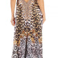 Sakkas Lizi Womens Maxi High-low Halter Handkerchief Long Dress Beach Party