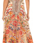 Sakkas Lizi Womens Maxi High-low Halter Handkerchief Long Dress Beach Party