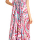 Sakkas Lizi Womens Maxi High-low Halter Handkerchief Long Dress Beach Party
