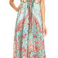 Sakkas Lizi Womens Maxi High-low Halter Handkerchief Long Dress Beach Party