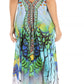 Sakkas Lizi Womens Maxi High-low Halter Handkerchief Long Dress Beach Party