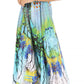 Sakkas Lizi Womens Maxi High-low Halter Handkerchief Long Dress Beach Party