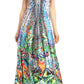 Sakkas Lizi Womens Maxi High-low Halter Handkerchief Long Dress Beach Party