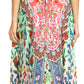 Sakkas Lizi Womens Maxi High-low Halter Handkerchief Long Dress Beach Party