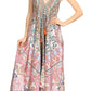 Sakkas Lizi Womens Maxi High-low Halter Handkerchief Long Dress Beach Party