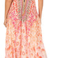 Sakkas Lizi Womens Maxi High-low Halter Handkerchief Long Dress Beach Party