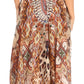 Sakkas Lizi Womens Maxi High-low Halter Handkerchief Long Dress Beach Party