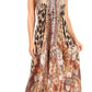 Sakkas Lizi Womens Maxi High-low Halter Handkerchief Long Dress Beach Party