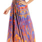 Sakkas Lizi Womens Maxi High-low Halter Handkerchief Long Dress Beach Party