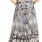 Sakkas Lizi Womens Maxi High-low Halter Handkerchief Long Dress Beach Party