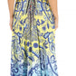 Sakkas Lizi Womens Maxi High-low Halter Handkerchief Long Dress Beach Party