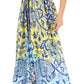 Sakkas Lizi Womens Maxi High-low Halter Handkerchief Long Dress Beach Party