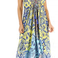 Sakkas Lizi Womens Maxi High-low Halter Handkerchief Long Dress Beach Party