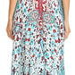 Sakkas Lizi Womens Maxi High-low Halter Handkerchief Long Dress Beach Party