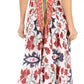 Sakkas Lizi Womens Maxi High-low Halter Handkerchief Long Dress Beach Party