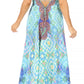 Sakkas Lizi Womens Maxi High-low Halter Handkerchief Long Dress Beach Party