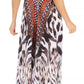 Sakkas Lizi Womens Maxi High-low Halter Handkerchief Long Dress Beach Party