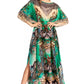 Sakkas Jabari Women's Maxi Short Sleeve Long Beach Kaftan Dress Boho Loose Gown