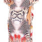 Sakkas Jabari Women's Maxi Short Sleeve Long Beach Kaftan Dress Boho Loose Gown