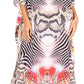 Sakkas Jabari Women's Maxi Short Sleeve Long Beach Kaftan Dress Boho Loose Gown