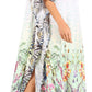 Sakkas Jabari Women's Maxi Short Sleeve Long Beach Kaftan Dress Boho Loose Gown