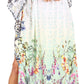 Sakkas Jabari Women's Maxi Short Sleeve Long Beach Kaftan Dress Boho Loose Gown