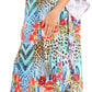 Sakkas Jabari Women's Maxi Short Sleeve Long Beach Kaftan Dress Boho Loose Gown